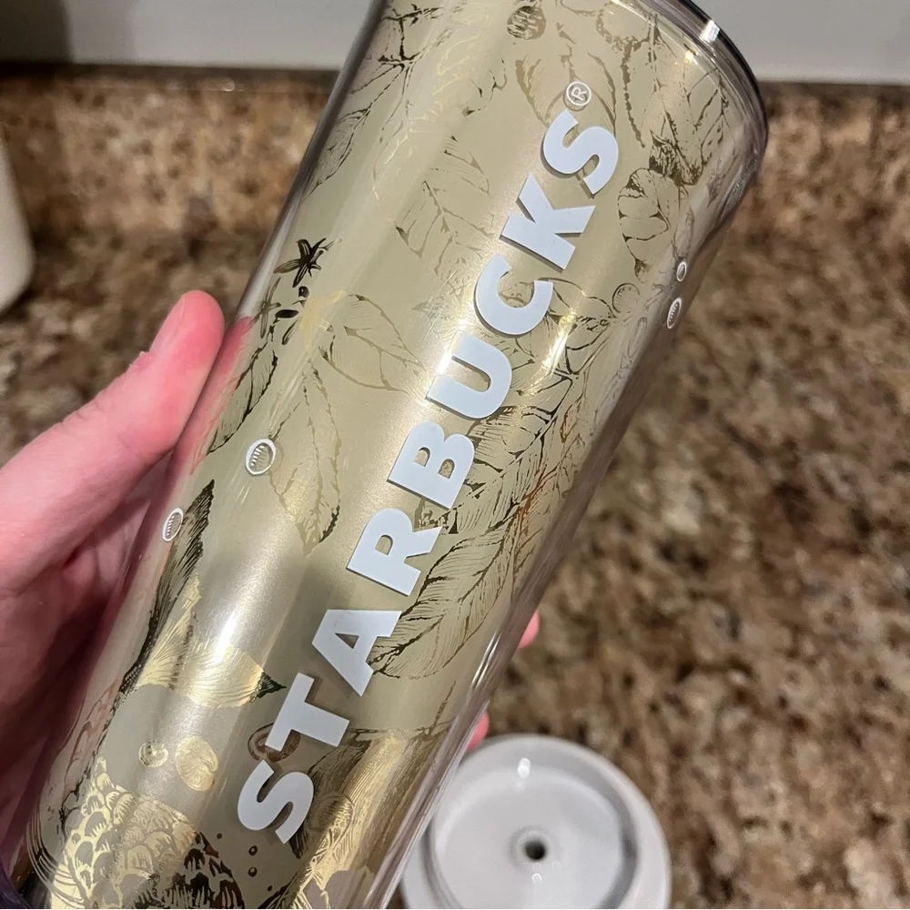 New Starbucks Philippines Gold White Whale Siren Cold Cup Asia Overseas